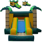 inflatable castle slide combo